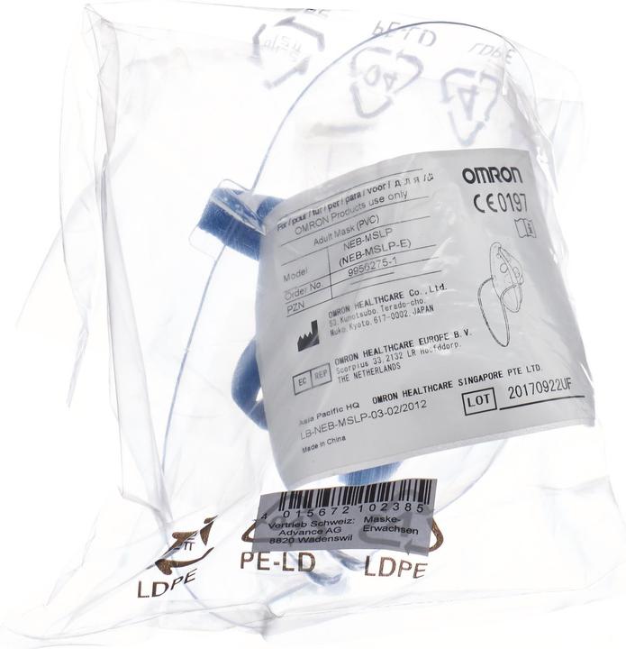 Omron Erwachsenenmaske zu CompAir/CX/U22