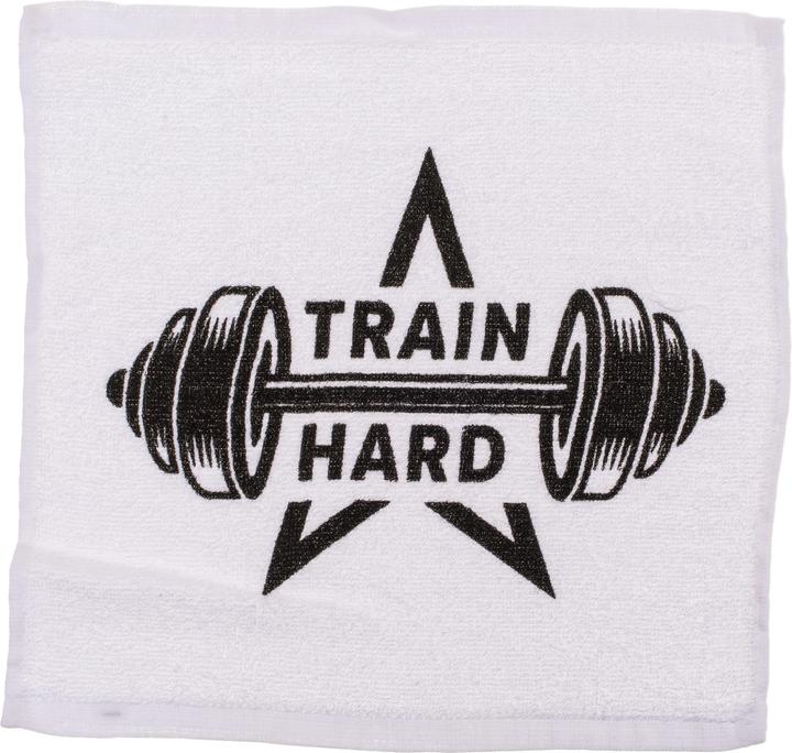 Out of the blue Magisches Handtuch Fitness Train Hard (30 x 30 cm)