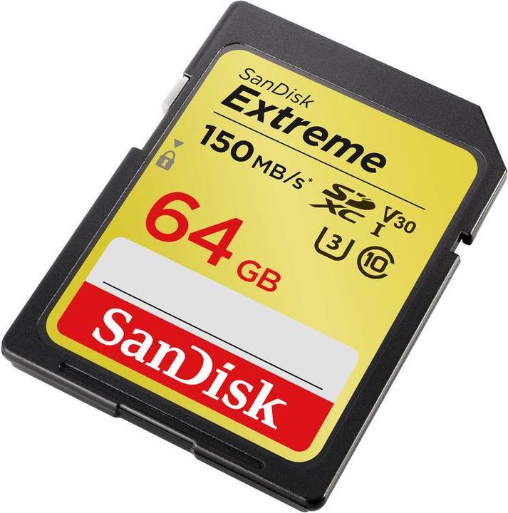 Immagine prodotto SanDisk SDXC estremo (64 GB, SDXC, U3, UHS-I)