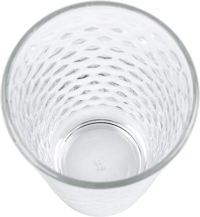Produktbild WMF Longdrinkgläser Set 4tlg 275ml Wabenmuster Kristallglas hitzebeständig (0.28 l, 4 x)