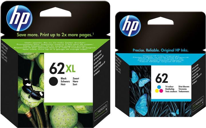 Produktbild HP Original 62XL + 62 Patronen ENVY 5540 5541 5542 5543 5544 5545 5546 5640 5642