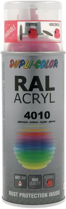 Immagine prodotto Dupli-Color Vernice acrilica lucida RAL 4010 telemagenta (Magenta blu, 0.40 l)