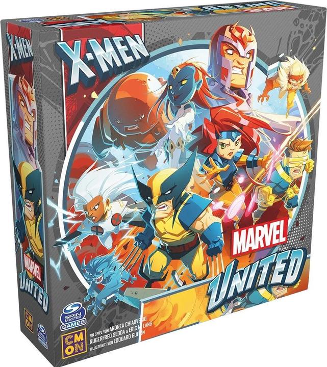 Immagine prodotto Cmon CMND1305 - Marvel United: X-Men, gioco da tavolo, per 1-5 giocatori, da 10 anni (edizione DE) (Tedesco)