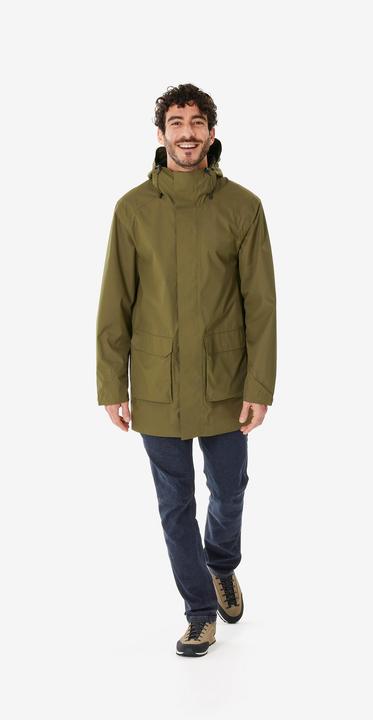 Image du produit Quechua Veste longue de randonnée homme, NH500 olive (XXL)