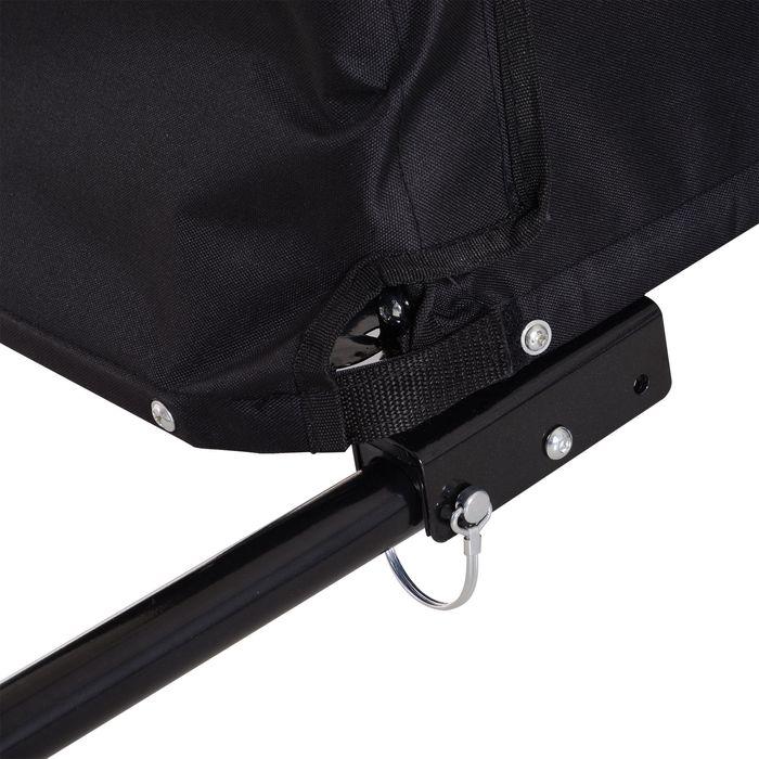 Actual product image Homcom Bicycle trailer with canopy
