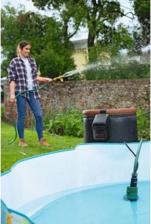 Actual product image Bosch Home & Garden GardenPump 18V-2000 (Rain barrel pump)