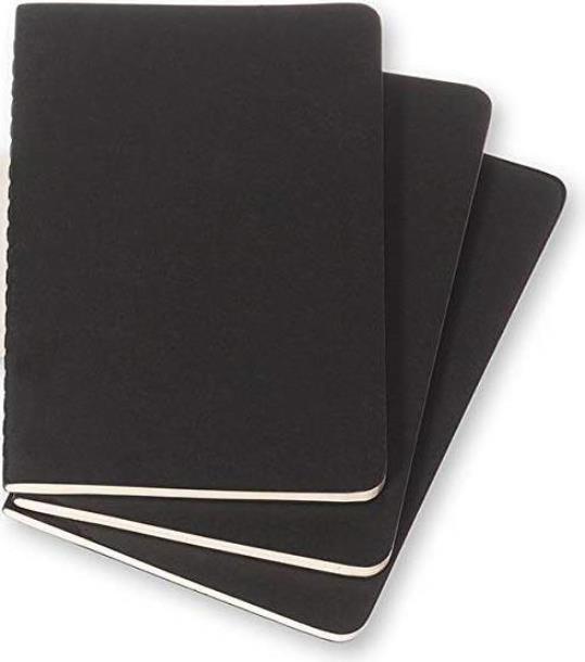 Image du produit Moleskine Coffret de poche Cahier de 3 (A6, Quadrillé, Couverture souple)