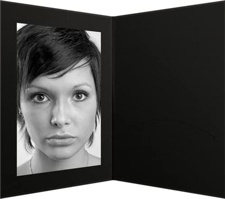 Image du produit Daiber 1x100 Pochettes portrait avec passe-partout 13x18 (13 x 18 cm)