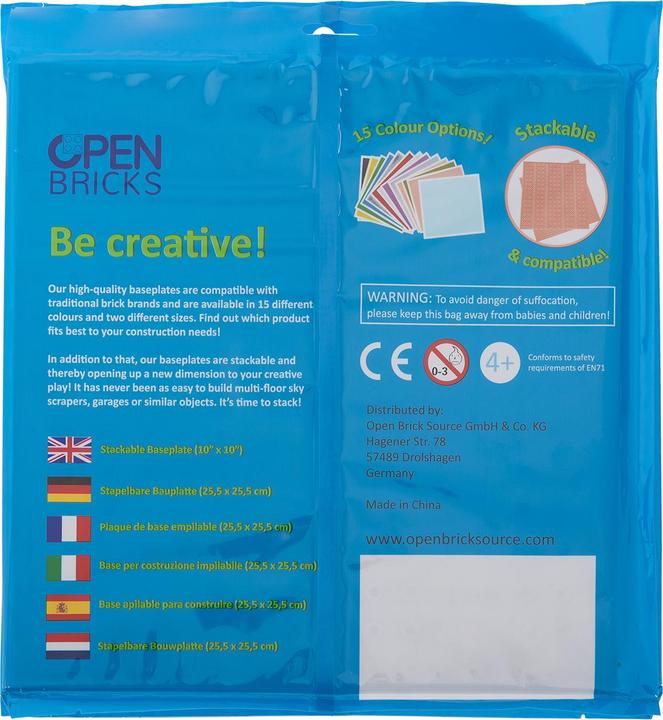 Produktbild Open Bricks OB-S32ST2 Strassenplatte Grundplatte