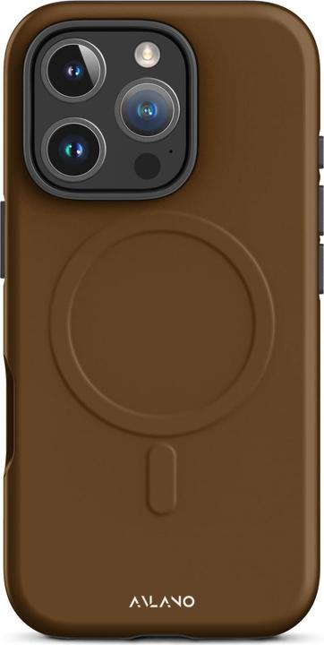 Actual product image Avlano Hardcase iPhone-Hülle mit MagSafe Braun (Apple iPhone 16 Pro)