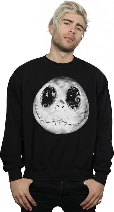Immagine prodotto Disney Nightmare Before Christmas Jack Moon Face Felpa Uomo (5XL)