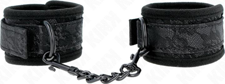 Produktbild Kink Dark Lace Cuffs Neoprene Handgelenk Manschetten Verstellbar Schwarz 20-29 cm X 5 cm