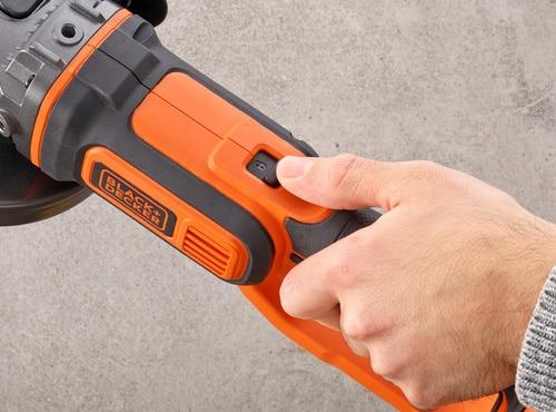 Productafbeelding Black & Decker Accu Haakse Slijper BCG720M1 (125 mm)