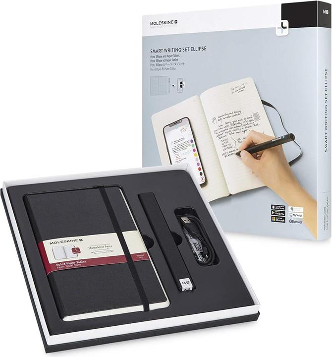 Moleskine Smart Writing Set Ellipse (A5, Righe, Copertina rigida)