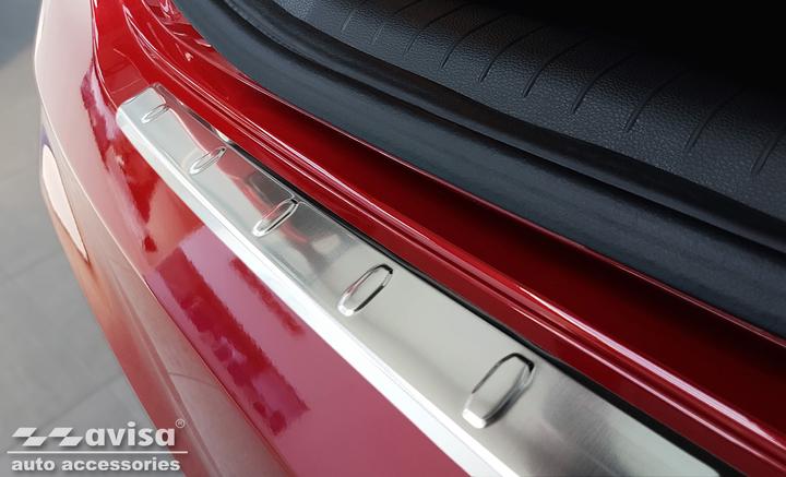 Image du produit Avisa Protection du seuil de chargement en acier inoxydable pour Hyundai i20 de 2020 à aujourd'hui (Arrière)