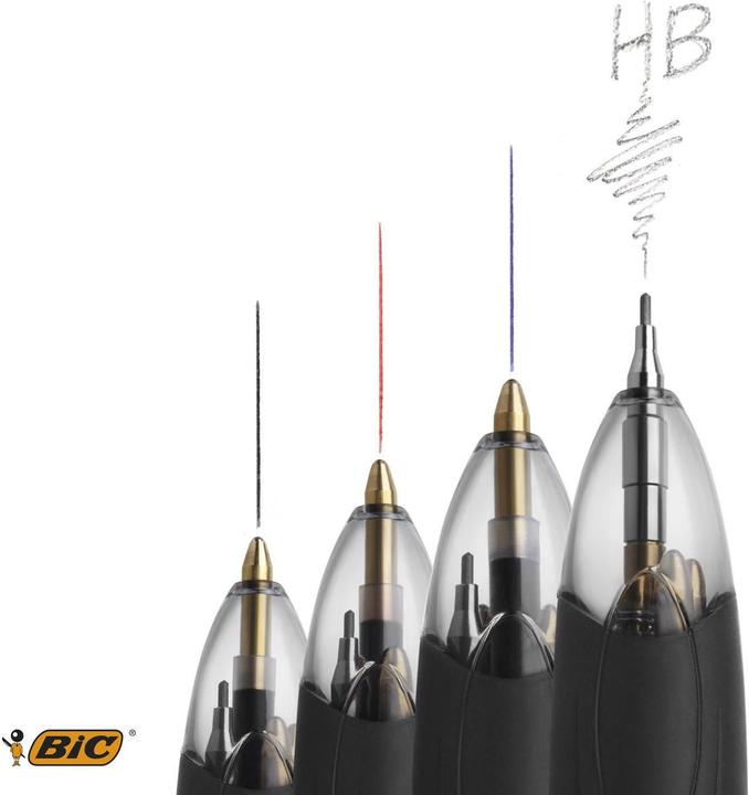 Actual product image Bic 4 Colours ballpoint pen/pencil (White, 1 x)