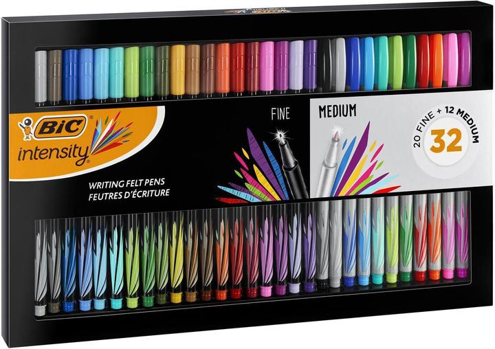 Actual product image Bic Intensity Box (Multicoloured, 32 x)