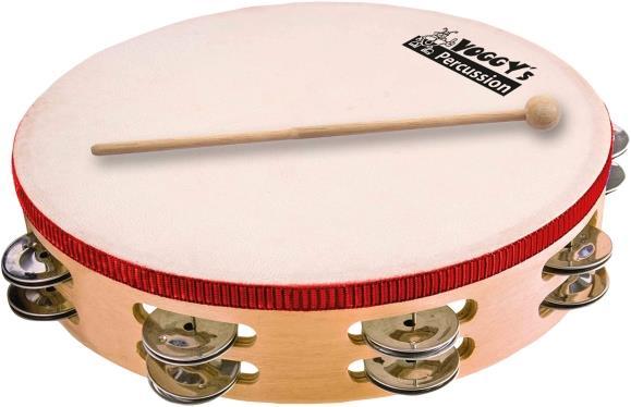 Actual product image Tambourine with mallet