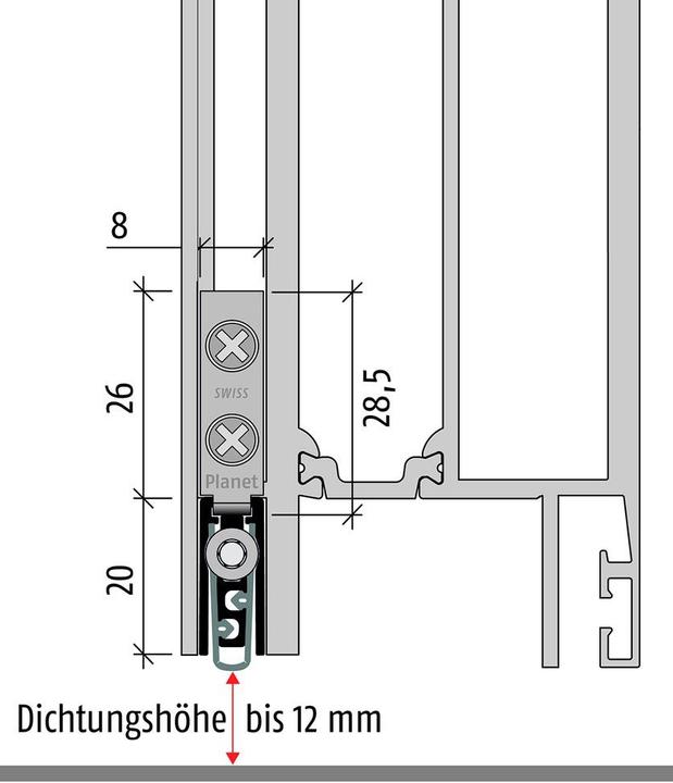 Image du produit Planet Joints d'étanchéité de porte TW