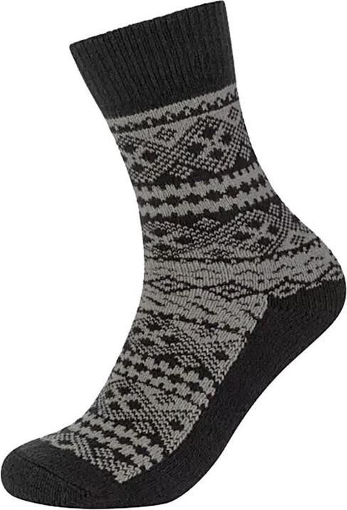 Actual product image Camano Cosy jacquard cuddly socks (pack of 2, 43 - 46)