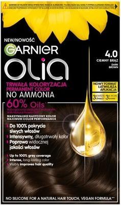 Garnier Olia Haarfarbe 40 Dunkelbraun (40 Dark Brown)