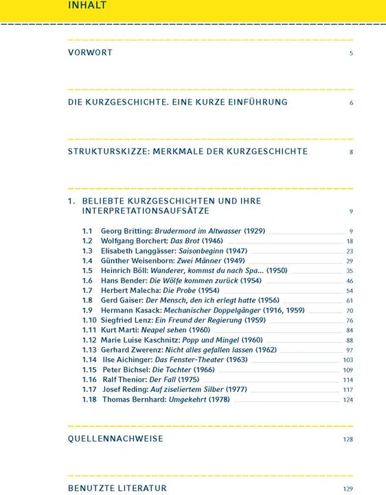 Actual product image Beliebte Kurzgeschichten interpretiert (German, Volker Krischel, 2015)