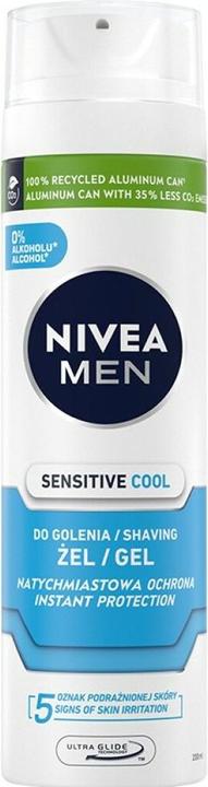 Actual product image NIVEA Men Sensitive chłodzący żel do golenia 200ml (200 ml)