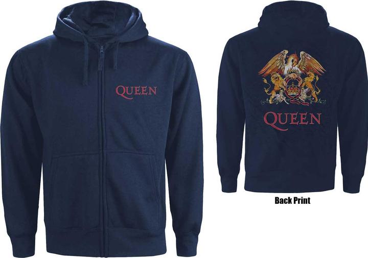 Queen Classic Crest (Zipper-Hoodie)