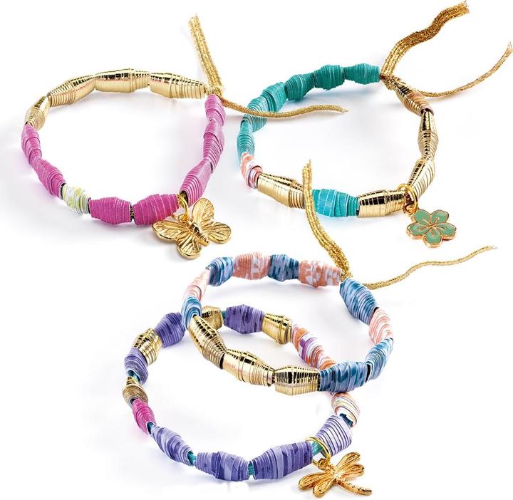 Produktbild Djeco Papierperlen und Armbänder