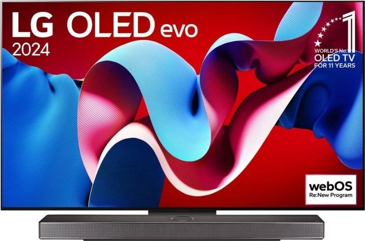 LG OLED55C47LA 165cm 55" 4K OLED Smart TV Fernseher (55", C4, OLED, 4K, 2024)