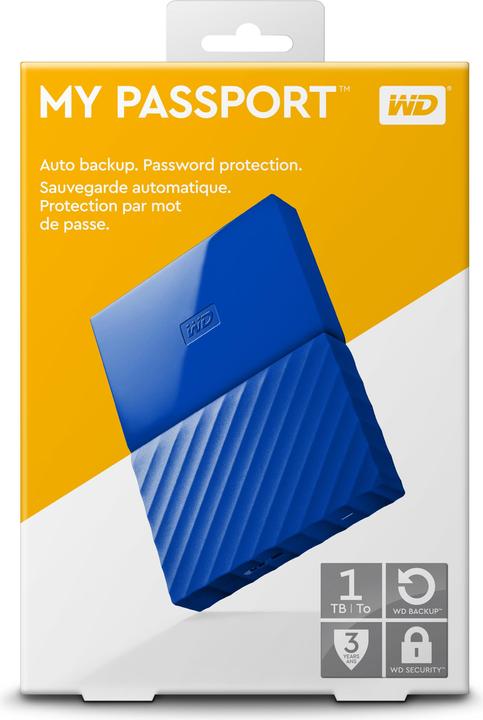 Actual product image WD My Passport (1 TB)