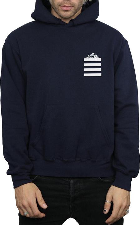 Produktbild Looney Tunes Taz Stripes Faux Pocket Kapuzenpullover (M)