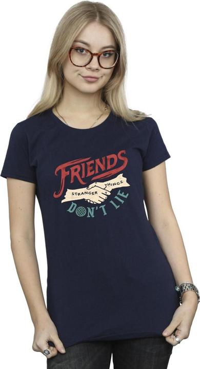 Produktbild Netflix Stranger Things Friends Don't Lie Hands TShirt (XL)