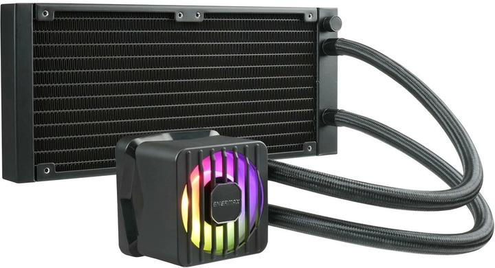 Produktbild Enermax LIQMAXFLO SR 240mm CPU AIO Flüssigkeitskühler - Xtreme Doppelkammer PWM Pumpe