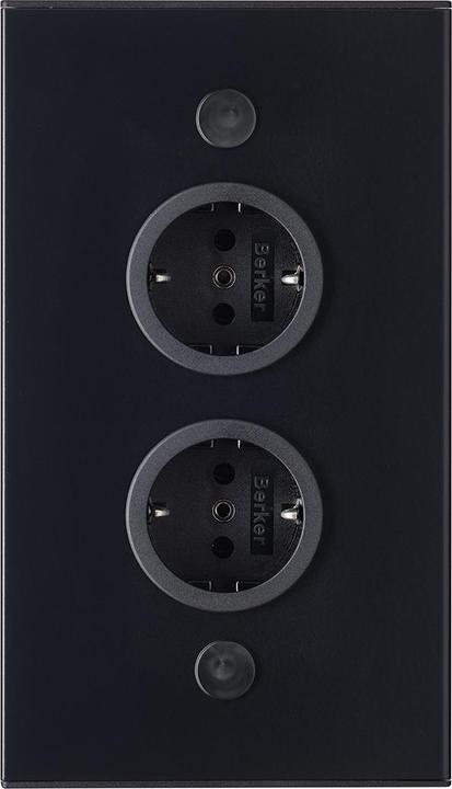 Produktbild Thebo 17588/200/2 Energie-Ecksäule ST 3007/200/2 schwarz, 240 V, 200mm