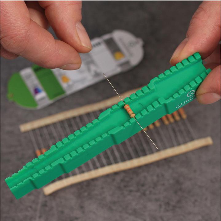 Actual product image Quadrios 23P128 23P128 Carbon film resistor axial leaded 0.5 W 5 % 2000