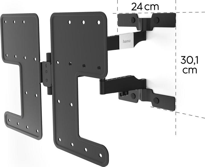 Immagine prodotto Hama OLED", 400x300, 165 cm (65 (Muro, 65", 25 kg)