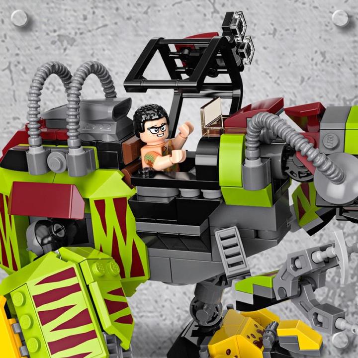 Actual product image LEGO T-Rex vs. Dino-Mech (75938, LEGO Jurassic World)