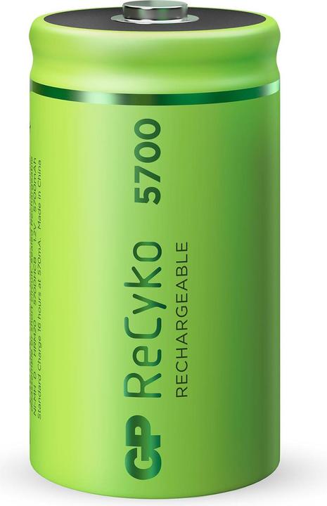 Actual product image GP Batteries ReCyko (2 pcs., D, 5700 mAh)