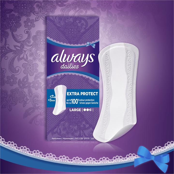 Produktbild Always Dailies Extra Protect (48 x, Damenbinden)