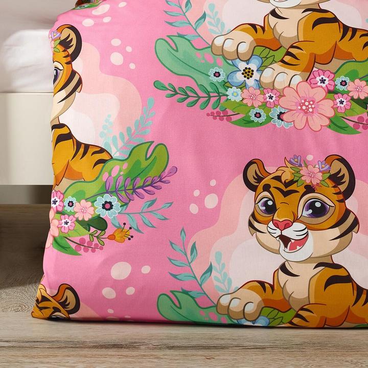 Produktbild Traumschlaf Cute Tiger (Bettwäsche Set, 135x200 cm + 80x80 cm)