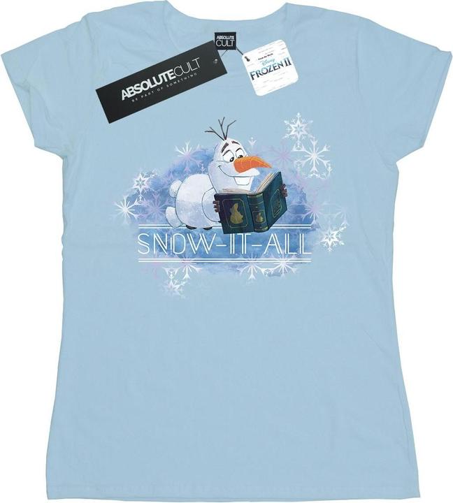 Immagine prodotto Disney Frozen 2 Olaf Snow It All Maglietta Donna (XXL)