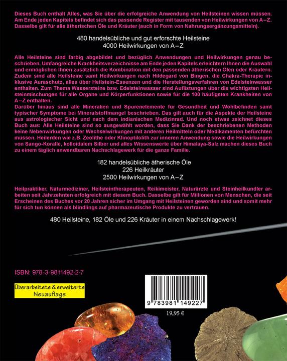 Produktbild Das grosse Lexikon der Heilsteine, Düfte und Kräuter (Deutsch, Gerhard Gutzmann, 2015)