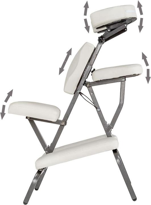 Actual product image tectake Massage chair