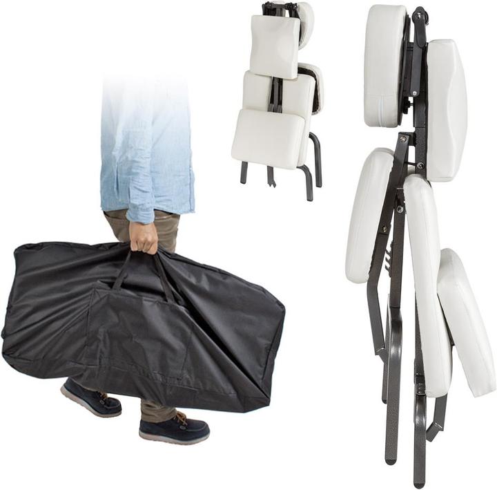 Actual product image tectake Massage chair