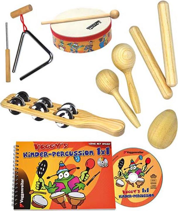 Produktbild Percussion-Set (Französisch, Deutsch, Niederländisch, Polnisch, Italienisch, Schwedisch, Englisch, Serbisch)