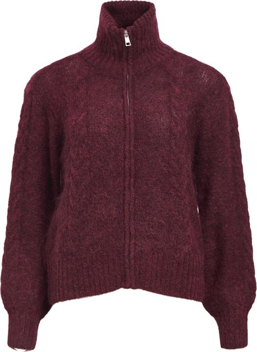 Object Reissverschluss Strickjacke