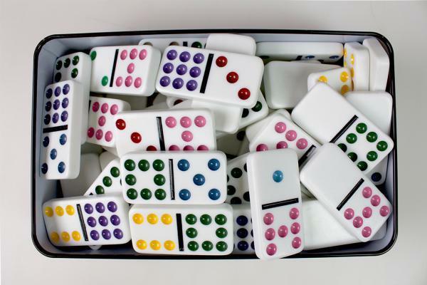 Actual product image Tactic Domino Double 9, pre-school age, boy/girl, 5 year(s), 99 year(s), 47 mm, 115 mm