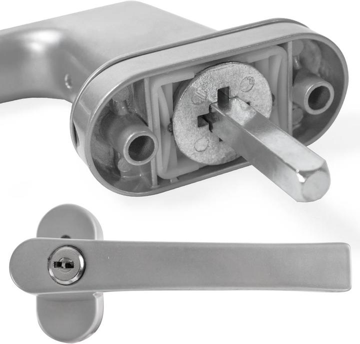 Immagine prodotto tectake 2x maniglia della finestra (Maniglie per finestre)