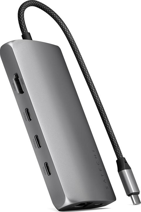 Satechi Multiport 8K V3 (USB-C, 7 Ports)
